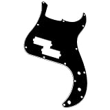 YJB PARTS PB60's P-Bass プレシジョンベース用ピックガード ブラック3Ply 日本製