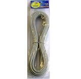 OHM 配線用 ビニール平行線 灰 20m 1200W (04-7328)