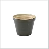 ナチュラル カラフル ポット プランター バンブー スタッキング ガーデン 雑貨 SPIN BAMBOO POT Mサイズ BROWN
