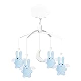 Trousselier Mobile Musical Ange Lapin Bleu