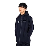 [デサント] ウィンドブレーカー 【限定モデルあり】 MOVESPORT ムーブスポーツ ヒートナビクロス フルジップパーカー HEATNAVI 吸汗速乾 ストレッチ 暖かい トレーニング メンズ NV(DMMWJF13) S