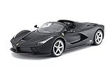 キョウショウエッグ 1/14スケール ラ・フェラーリ アぺルタ(マットブラック) 手動開閉ドア&ドリフト TX052 ブラック