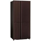 AQUA 4ドア冷蔵庫(512L・フレンチドア) TZシリーズ ダークウッドブラウン AQR-TZ51K(T)