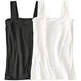 Amazon セシール キャミソール ベアトップ風 チラ見え防止 幅広ストラップ レディース インナーキャミソール タンクトップ 通販