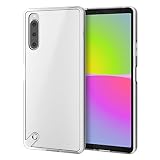 エレコム Xperia 10 IV (SO-52C SOG07 A202SO) ケース カバー ハイブリッド 耐衝撃 極み設計 ストラップホール付 シルキークリア クリア PM-X222HVCKMCR