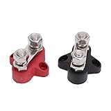 配電端子スタッド バッテリーターミナルブロック M8 5/16インチ バッテリー端子台 バッテリー ターミナル ジャンクション ブロック DC 12V 24V バズバー端子 車 トラック RV マリンボート用