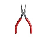 Jonard ELONGNOSE Long Nose Gripping Pressing Plier with Orange Plastic Handle, 6-1/2 Length by Jonar