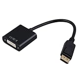 NancyMissY Display Port to Dvi-I Converter Displayport Dp Male to Dvi Female Adapter Cable Converter For Laptop Pc Dvd Up For Computer
