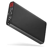 モバイルバッテリー 大容量 24000mah PSE認証済 type-CとmicroUSB入力...