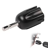 TVETE ストリングワインダー ギター/ベース兼用 電動弦巻き器 弦交換ツール ペグ回し コンパクト設計 アコースティックギター エレキギター ウクレレ用