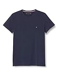 (トミーヒルフィガー) TOMMY HILFIGER CORE STRETCH SLIM CNECK TEE 7896625 M ネイビー