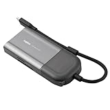 ロジテック USB Type-C ハブ ドッキングステーション 6-in-1 画面表示ON/OFFボタン付 USB PD 100W対応 USBA×2 4K60Hz HDMI×1 USB-C×1 SD＋microSDスロット LHB-PMP6U3S