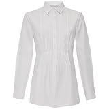 JoJo Maman Bebeジョジョママンベベ(イギリス)/Perfect Shirt マタニティシャツ/UKサイズ8(日本サイズ7号)/ホワイト/B4788WHI8