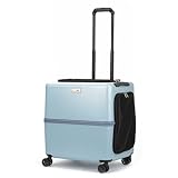 PETiCO[ペチコ]ICO ペットキャリー ペットカート ストッパー機能搭載 ペットとおでかけ 犬 猫 小型犬 中型犬 公共交通乗車＜3001-L-BL＞ スカイブルー/Lサイズ