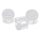 Housweetyシンプルジュエリー＆小物ストレージボックス アクセサリー収納ケース プラスチックビーズケース 6点セット