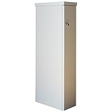 家具製造直販TAICHI 薄型スリムルーター収納キャビネット／ホワイト