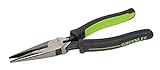 Greenlee 0351-08M Long Nose Pliers/Side Cutting, Molded Grip, 8" [並行輸入品]