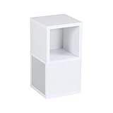 arne 壁掛け棚 ウォールラック シェルフ 2段 Mサイズ Wall Rack Cube M-2 ホワイト