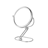 ダルトン(Dulton) 鏡 スウィング スタンドミラー ミラー直径170mm アーム長さ140mm 片面3倍鏡 SWING STAND MIRROR G755-904 シルバー