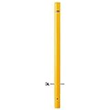 サンバリカー(ピラー)スチール製φ60.5 固定式・フックなし 白色 FPA-7U-F00(W)