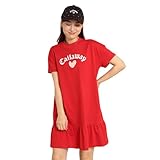 [キャロウェイ] レディース 半袖 ワンピース [LOVE シリーズ] / ゴルフ / C24129220 1100_レッド