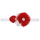 Zhhlinyuan ベビー小物 Baby Girls ヘアアクセサリ Toddler Kids Christmas/Photography Pops/Costume/Party Elastic Re