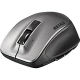バッファロー 無線 レーザー プレミアムフィットマウス Mサイズ ブラック BSMLW500MBK