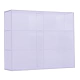 Rapid64 アクリルケース 1/64 モデルカ― クリアケース 収納 ミニカー トミカ (6分割)