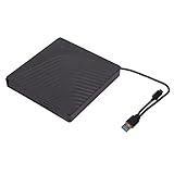 23S2G 取り外し可能な外付け USB3.0 DVD CD プレーヤー エンクロージャ ラップトップ用 CD ROM バーナー ケース 外付け DVD ドライブ ボックス ラップトップ デスクトップ PC 2K XP 2003 for Vista 7 for Linux と互換性あり