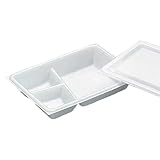 【1000枚】 G-1700おかず 166 × 115 × 高 30 mm PSP(高) 【65770】 弁当容器 食品容器 デンカポリマー Sモ 代不