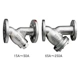 ワシノ機器:ステンレス製Y形ストレーナ ＜YKL13F＞ 型式:YKL13F-50 メッシュ100