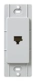 Lutron SC-PJ-PD Satin Colors Phone Jack, Palladium by Lutron [並行輸入品]