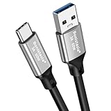 USB A to USB C ケーブル 3.2 急速充電【0.2m/0.3m/0.5m/1m/2m】60W 10Gbpsデータ伝送 標準PD すべてのtype-cデバイスに対応 PQ085 (0.2m)