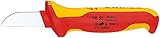 KNIPEX 98 52 1,000V Insulated Cable Knife [並行輸入品]
