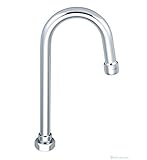 中央真鍮su-157-gra 4 – 3 / 32インチリジッドGooseneck注ぎ口withエアレーター、