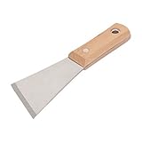 DealMux 60ミリメートル幅木目は、ステンレス鋼の刃パテスクレーパー削除ツールをハンドル