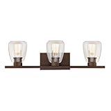 251最初Kenwood Rubbed Bronze three-light Bath Vanity
