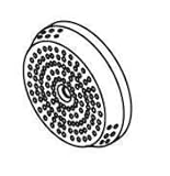 KOHLER K-65061-BV Suction Cover, Vibrant Brushed Bronze [並行輸入品]