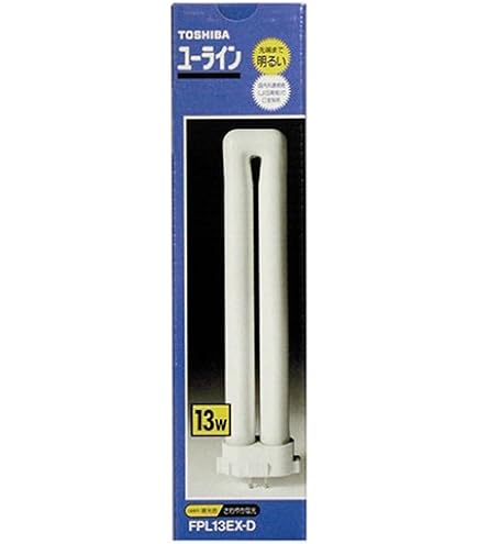Amazon | 東芝 コンパクト蛍光ランプ「ユーライン」 6W形 3波長形昼