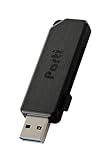 エレコム USBメモリ 64GB USB3.2 (Gen1)対応 スライドシャッター式 ブラック MF-SKU3064GBK