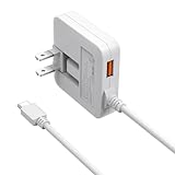 【最新薄型】PD20W 充電器 USB-C 急速充電器 Type-Cケーブル (PD20W&QC3.0/合計3.4A/1つUSB-Aポート/折畳みプラグ/PSE認証済) ACアダプター コンセント 軽量 スマホ充電器 iPhone15適用/Android/ゲーム機などその他対応