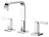 Danze D328544 Sirius Trim Line Two Handle Widespread Lavatory Faucet with Hot and Cold Markings, Chr