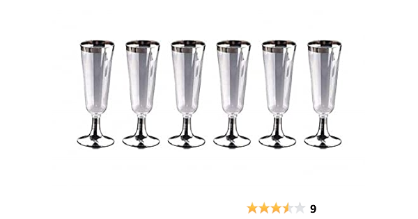 Amazon プラスチック製 使い捨て シャンパングラス 6個 Shan6 174 シャンパングラス オンライン通販