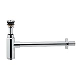 カクダイ:ボトルトラップユニット(オーバーフローなし手洗器用) 型式:433-130