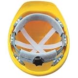 Occunomix V200-HVL Regular Brim Hard Hat with Ratchet Suspension, High Viz Lime by Occunomix
