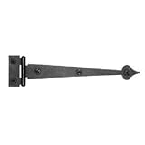 Acorn AIJBQキャビネットストラップヒンジ6 – 1 / 2インチ、ブラックIron