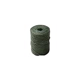 Silverline 100m Green Garden Gardening Twine Jute String Rope Tie