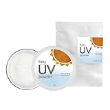 &SH フェイス & ボディ ベビー UV パウダー 5g 本体(パフ付)+ 5g 詰替えセット/ベビーUV ベビーパウダー ケース 赤ちゃん 入れ物 uv効果 uvカット