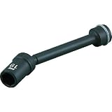 京都機械工具(KTC) インパクトレンチユニバーサルジョイントソケット BP4L17JUP 対辺寸法:17×差込角:12.7×全長:194mm 1個
