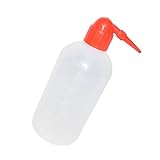 Dovewill 家庭　 園芸用品　ジョウロ　植物に　植木鉢　如雨露　散水　携帯　透明　2サイズ選べ - 赤, 500ミリリットル